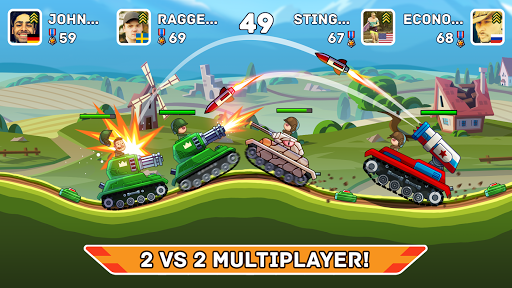 Hills of Steel screenshot