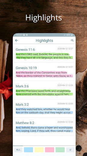 KJV Bible screenshot