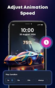 Battery Charging Theme 4K screenshot