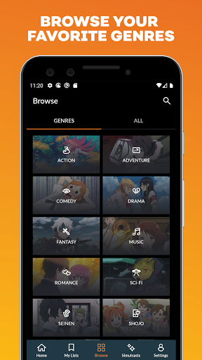 Crunchyroll screenshot