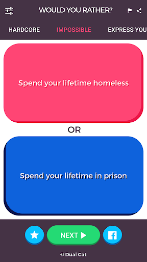 Would You Rather screenshot
