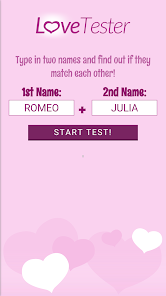 Love Tester screenshot