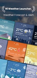 Hi Weather Launcher screenshot