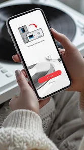 Dynamic music player screenshot