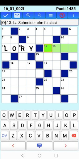 Italian Crossword Puzzles screenshot