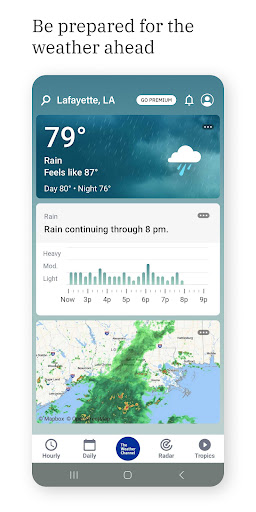 The Weather Channel screenshot
