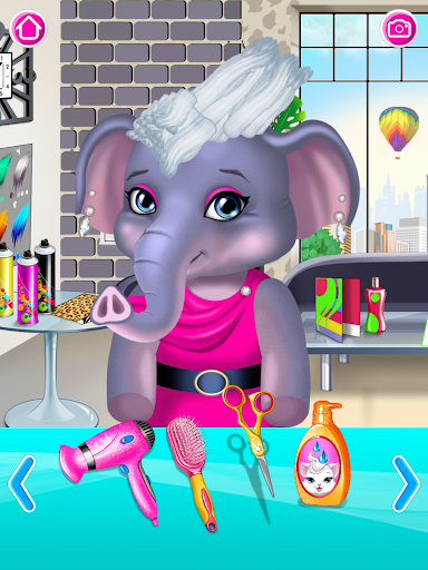 Beauty salon screenshot