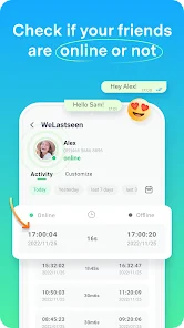 WeLastseen screenshot