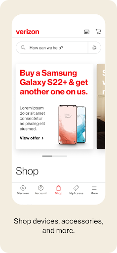 My Verizon screenshot