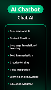 AI Chatbot screenshot