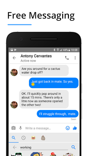 The Messenger for Messages screenshot