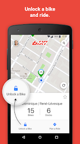 BIXI screenshot