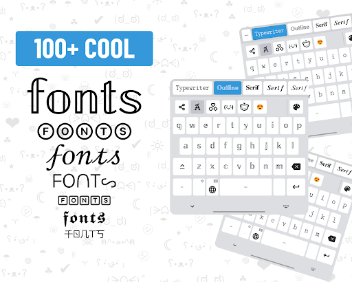 Fonts screenshot