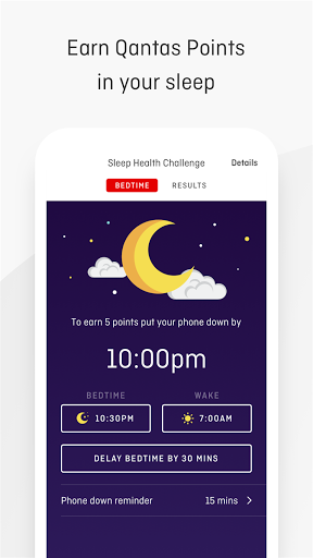 Qantas Wellbeing screenshot