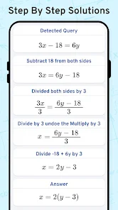 AI Math Scanner screenshot