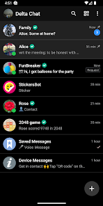 Delta Chat screenshot
