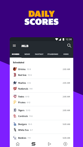 Yahoo Sports screenshot
