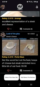 Mean Pies screenshot