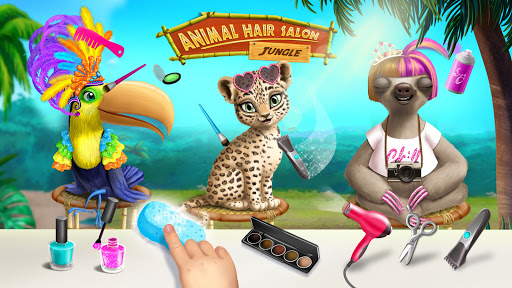 Jungle Animal Hair Salon_1