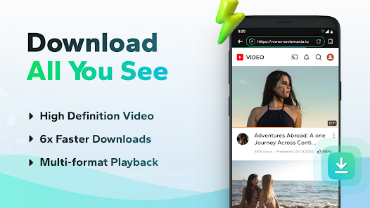 Video Downloader All HD player_0